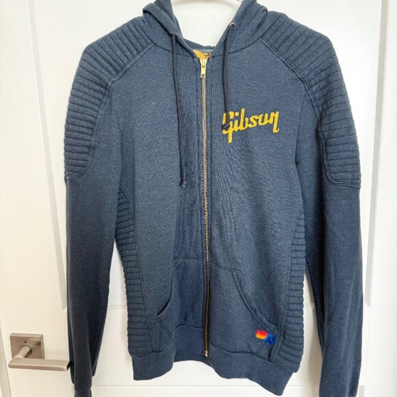 Aviator Nation X Gibson Zip Hoodie - XS - Picture 2 of 7